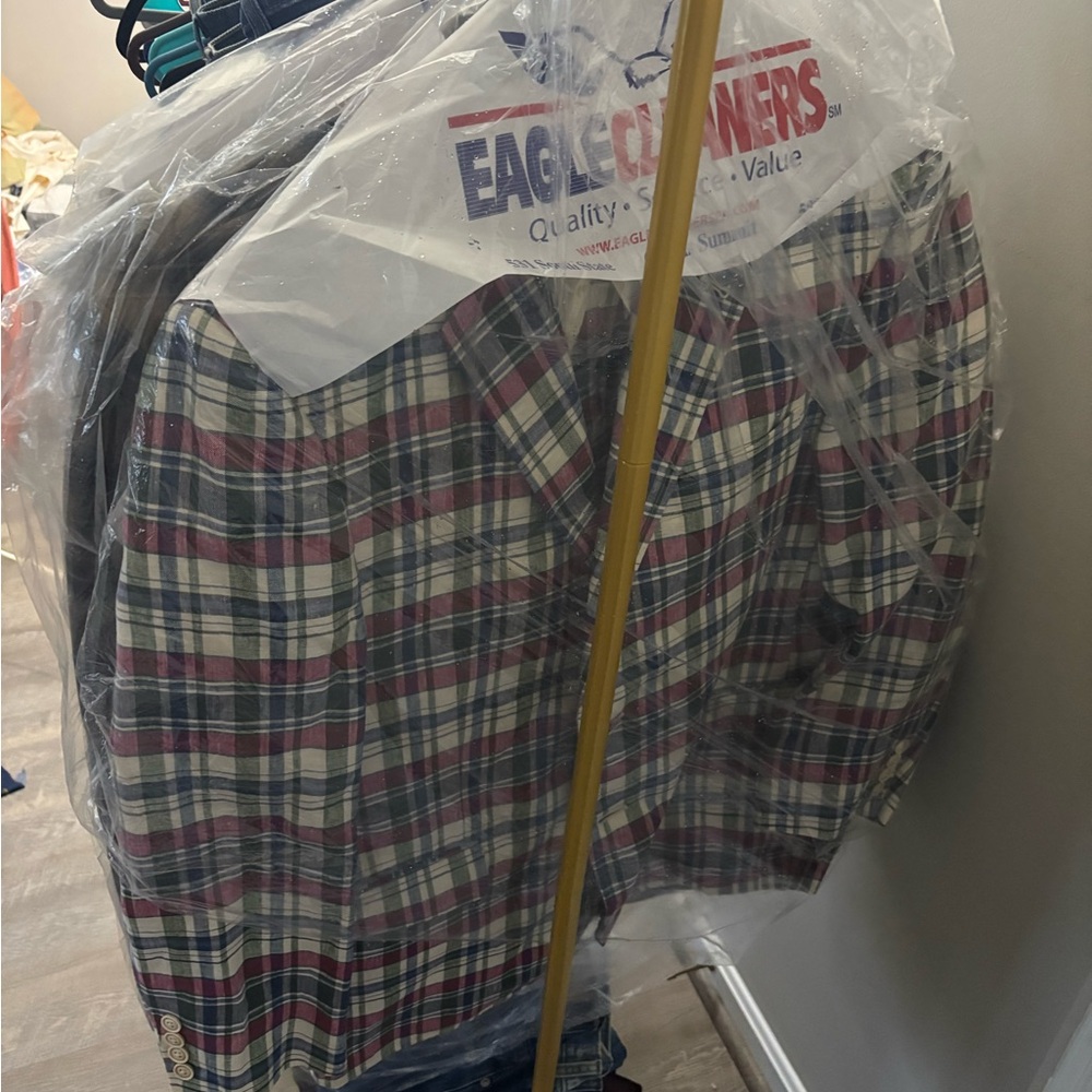 Brooks Brothers Multicolor Plaid Blazer